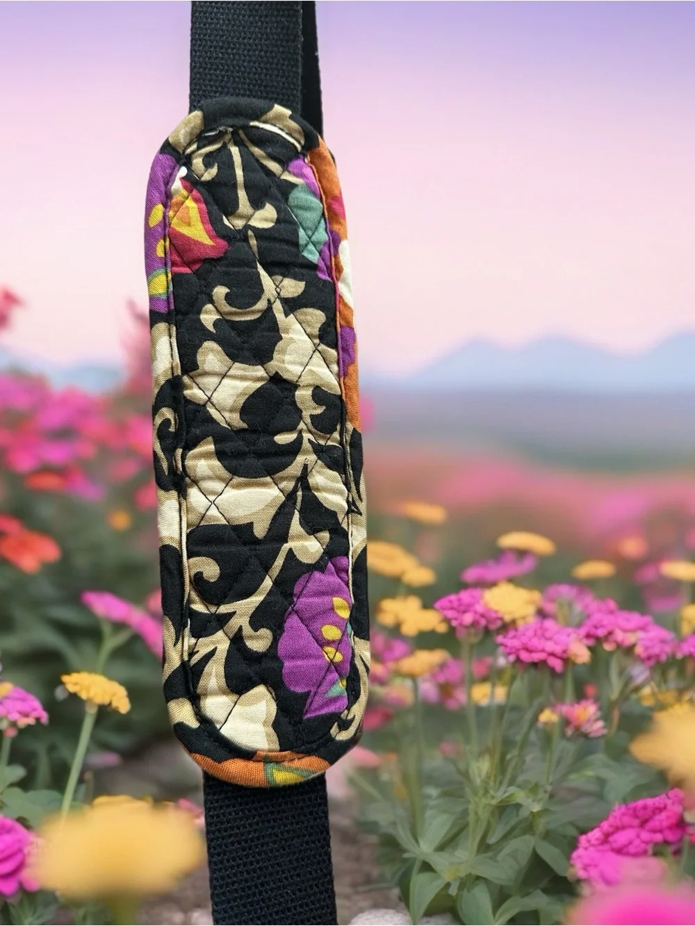 Vera Bradley Quilted Laptop Bag”Suzani”
